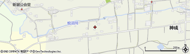 群馬県富岡市神成717-2周辺の地図