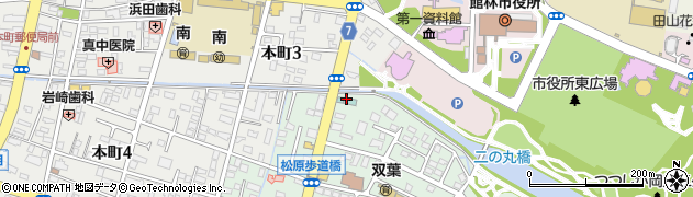 京辰周辺の地図