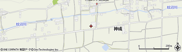 群馬県富岡市神成332周辺の地図