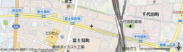 道とん堀　館林店周辺の地図