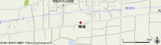 群馬県富岡市神成323周辺の地図