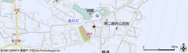 長野県松本市里山辺（藤井）周辺の地図