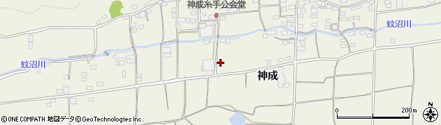 群馬県富岡市神成331-2周辺の地図