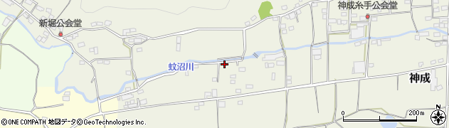 群馬県富岡市神成720周辺の地図