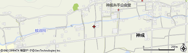 群馬県富岡市神成351周辺の地図
