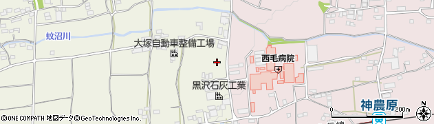群馬県富岡市神成25周辺の地図