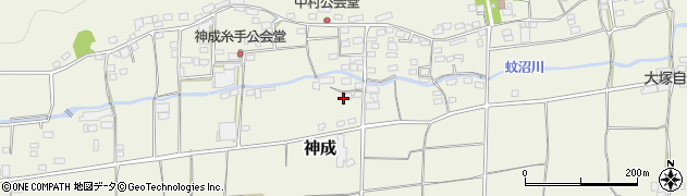 群馬県富岡市神成320周辺の地図
