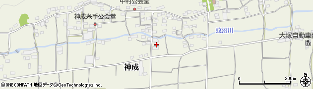 群馬県富岡市神成178周辺の地図