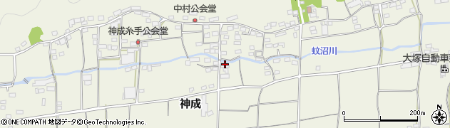群馬県富岡市神成177周辺の地図