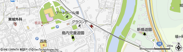 島内新橋公民館周辺の地図