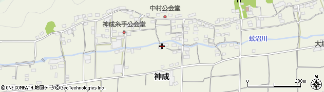 群馬県富岡市神成319周辺の地図