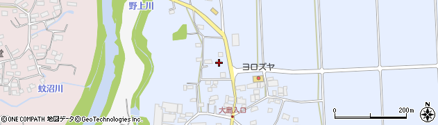群馬県富岡市上高瀬133周辺の地図