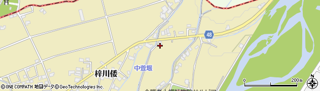 長野県松本市梓川倭3205周辺の地図