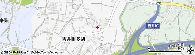 群馬県高崎市吉井町多胡179周辺の地図