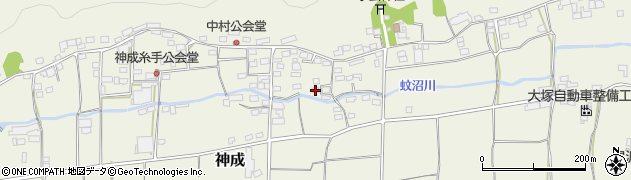 群馬県富岡市神成1148周辺の地図
