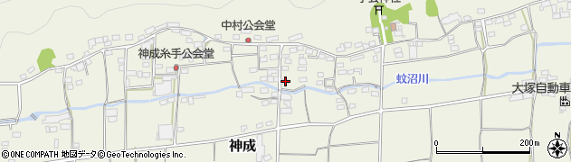 群馬県富岡市神成1143周辺の地図