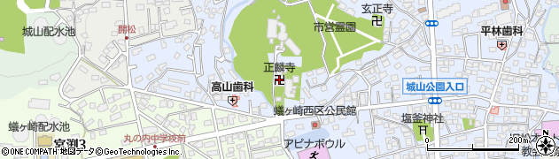 松本市諸施設葬祭センター周辺の地図