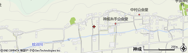 群馬県富岡市神成1018周辺の地図