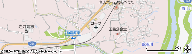 コープぐんま富岡センター周辺の地図