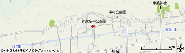 群馬県富岡市神成1053周辺の地図