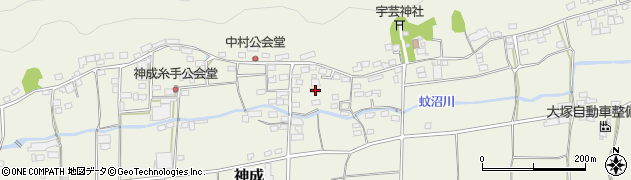 群馬県富岡市神成1145周辺の地図