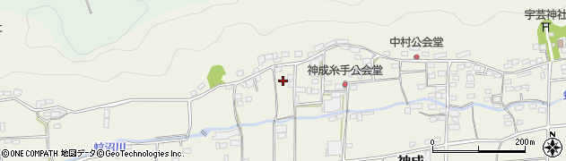 群馬県富岡市神成1017周辺の地図