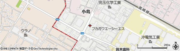 三愛オブリガス東日本株式会社　北関東支店本庄営業所周辺の地図