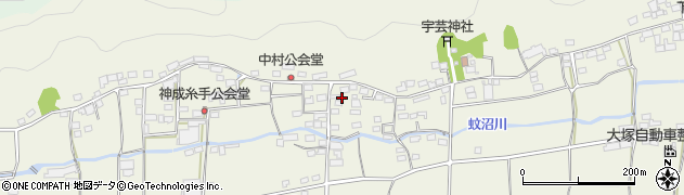群馬県富岡市神成1141周辺の地図
