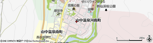 石川県加賀市山中温泉栄町ホ45周辺の地図