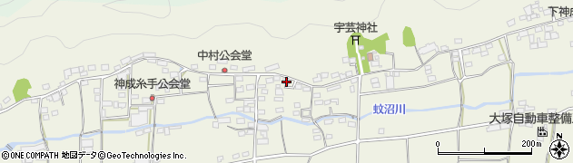 群馬県富岡市神成1134周辺の地図