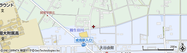 群馬県館林市成島町575周辺の地図