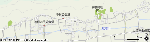 群馬県富岡市神成1137周辺の地図