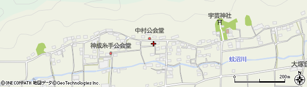 群馬県富岡市神成1086周辺の地図