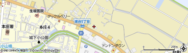 埼玉県本庄市934周辺の地図