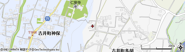 群馬県高崎市吉井町多胡65周辺の地図