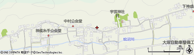 群馬県富岡市神成1112周辺の地図