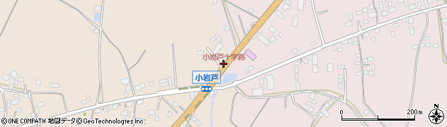 小岩戸十字路周辺の地図