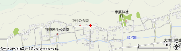 群馬県富岡市神成1103-1周辺の地図
