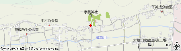 群馬県富岡市神成1163-2周辺の地図