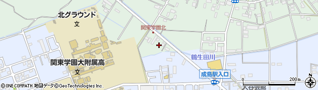 群馬県館林市成島町641-7周辺の地図