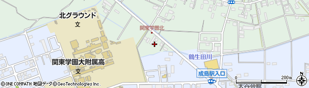 群馬県館林市成島町641-5周辺の地図