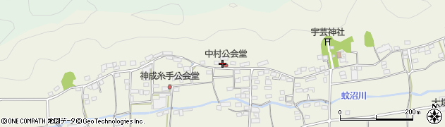 群馬県富岡市神成1084周辺の地図