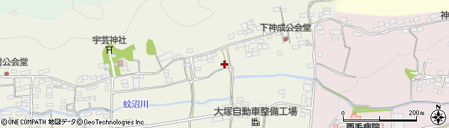 群馬県富岡市神成1288周辺の地図