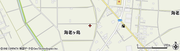 茨城県筑西市海老ヶ島周辺の地図