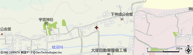 群馬県富岡市神成1264周辺の地図