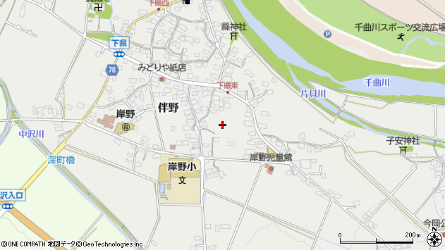 〒385-0061 長野県佐久市伴野の地図