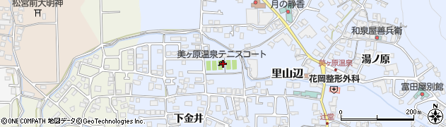 長野県松本市里山辺下金井1230周辺の地図