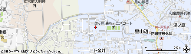長野県松本市里山辺下金井5407周辺の地図