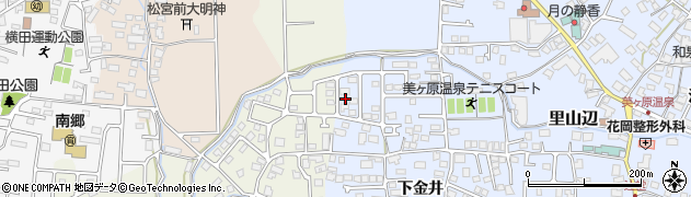 長野県松本市里山辺下金井5402周辺の地図