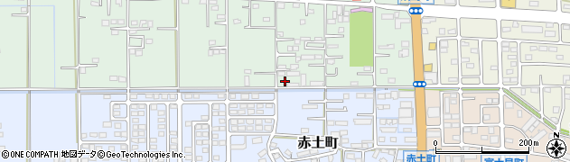 群馬県館林市成島町257周辺の地図